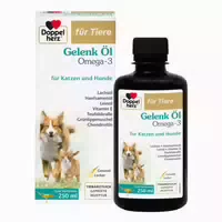 Doppelherz Gelenk Öl Omega 3 für Katzen und Hunde 250 ml Flüssigkeit