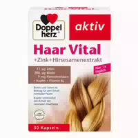 Doppelherz Haar Vital Zink Hirse Kapseln 30 st