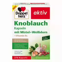 Doppelherz Knoblauch Mistel Weiãdorn Vitamin B1
