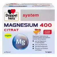 Doppelherz Magnesium 400 Citrat System Granulat