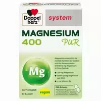 Doppelherz System Magnesium 400 Pur 60 st Kapseln