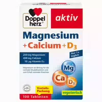 Doppelherz Aktiv Magnesium Calcium D3 40 st Tabletten