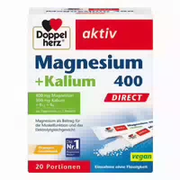 Doppelherz Magnesium Kalium Direct Portionsbeutel