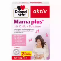 Doppelherz Aktiv Mama Plus mit Dha Folsäure 120 st Kapseln