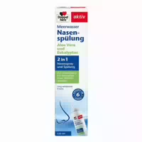 Doppelherz Meerwasser Nasenspülung Aloe Vera und Eukalyptus
