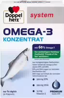 Doppelherz System Omega 3 Konzentrat 30 st Kapseln
