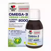 Doppelherz System Omega 3 Vegan Liquid 2000 100 Ml Flüssigkeit