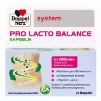 Doppelherz System Pro Lacto Balance 30 St Kapseln