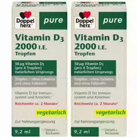 Doppelherz Pure Vitamn D3 2 000 I E