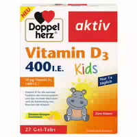 Doppelherz Aktiv Vitamin D 400 I E Kids 27 Gel Tabs