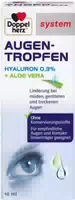 Doppelherz System Augentropfen Hyaluron 0,3% Aloe Vera 10 ml