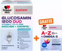 Doppelherz System Glucosamin 1200 Duo 120 Tabletten Gratis Doppelherz A Z Omega 3 All in One System 5 Kapseln