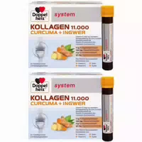 Doppelherz System Kollagen 11 000 Curcuma Ingwer
