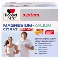 Doppelherz System Magnesium Kalium Citrat Sport 40 st