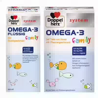 Doppelherz System Omega 3 Flüssig Family