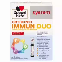 Doppelherz Orthopro Immun Duo Trinkfläschchen Und Tabletten