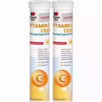 Doppelherz System Vitamin C 1000 40 Brausetabletten