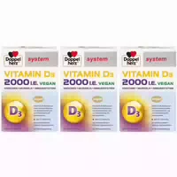 Doppelherz System Vitamin D3 K2 2000 Vegan
