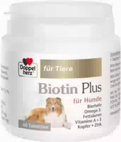 Doppelherz für Tiere Biotin Plus Tabletten für Hunde 60 Stück