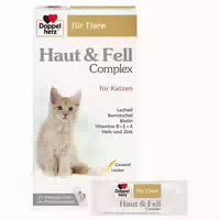 Doppelherz für Tiere Haut & Fell Complex Portionsbeutel für Katzen