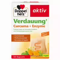 Doppelherz Aktiv Verdauung Curcuma Enzyme 30 St Kapseln