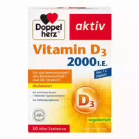Doppelherz Aktiv Vitamin D3 2000 I E 50 St Tabletten