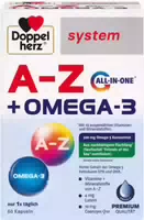 Doppelherz System A Z Omega 3 All in One 60 Kapseln Gratis Doppelherz A Z Omega 3 All in One Sytsem 5 Kapseln