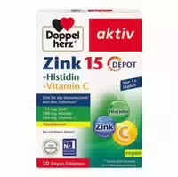 Doppelherz Aktiv Zink Histidin Vitamin C Depot 100 St Tabletten