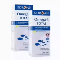 Doppelpack Norsan Omega 3 Total Flüssig 2x200 Ml