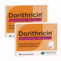 Dorithricin Halstabletten Waldbeere bei Halsschmerzen