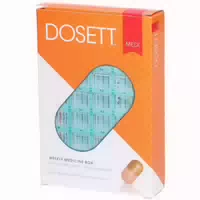 Dosett Durchschnittliche Pillenbox Woche Französisch 7 X 4