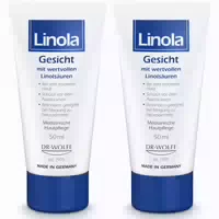 Linola Gesicht Doppelpack 2x50 Ml Creme