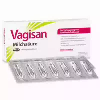 Vagisan Milchsäure Vaginalzäpfchen 14 St Vaginalsuppositorien