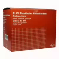 Dracoelfi Elast Fixierbinde 10 Cmx4 M Gekreppt 20 St Binden