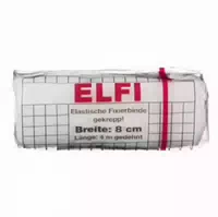 Dracoelfi Elastisch Fixierbinde 8cmx4m Gekreppt Cello