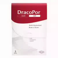 Dracopor Wundverband 8x15 Cm Steril 5 St Verband