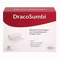 Dracosumbi Fixierbinde 6 Cm X 4 M Weiß