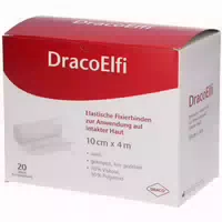 Dracoelfi Elast Fixierbinde 10 Cmx4 M Gekreppt 20 St Binden