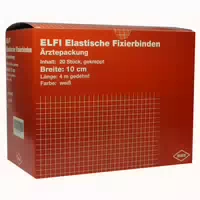 Dracoelfi Elastische Fixierbinde 10 cm X 4 m Gekreppt 1 st