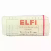 Dracoelfi Elastische Fixierbinde 8cmx4m Gekreppt 20 St
