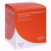 Dracofix Peel Kompressen Steril 5x5cm 8fach 25x2 St
