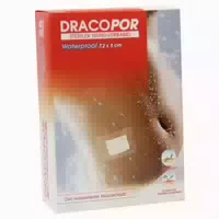 Dracopor Waterproof Wundverband 8x10 cm Steril 25 st Verband