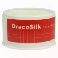 Dracosilk Rollenpflaster 5m X 2,5 Cm 12 St Pflaster
