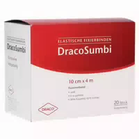 Dracosumbi Fixierbinde 10 Cmx4 M Weiß 20 St