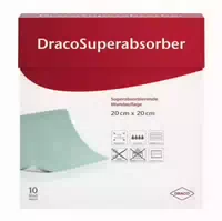 Dracosuperabsorber 20x20 cm Wundauflage