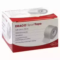 Dracotapeverband 10mx3,8cm Weiß 1 St