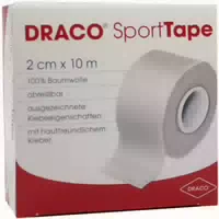 Sporttape Draco Tapeverband 10 m X 2 cm Rot 1 Verband