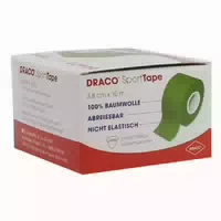 Dracotapeverband 3,8 Cmx10 m Grün 1 st Verband