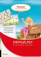 Piratoplast Mädchen Pflasterzuschnitt 6x10 cm 6 st Pflaster