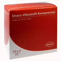 Vliesstoff Kompressen Steril 10x10 cm 4f 25x2 st